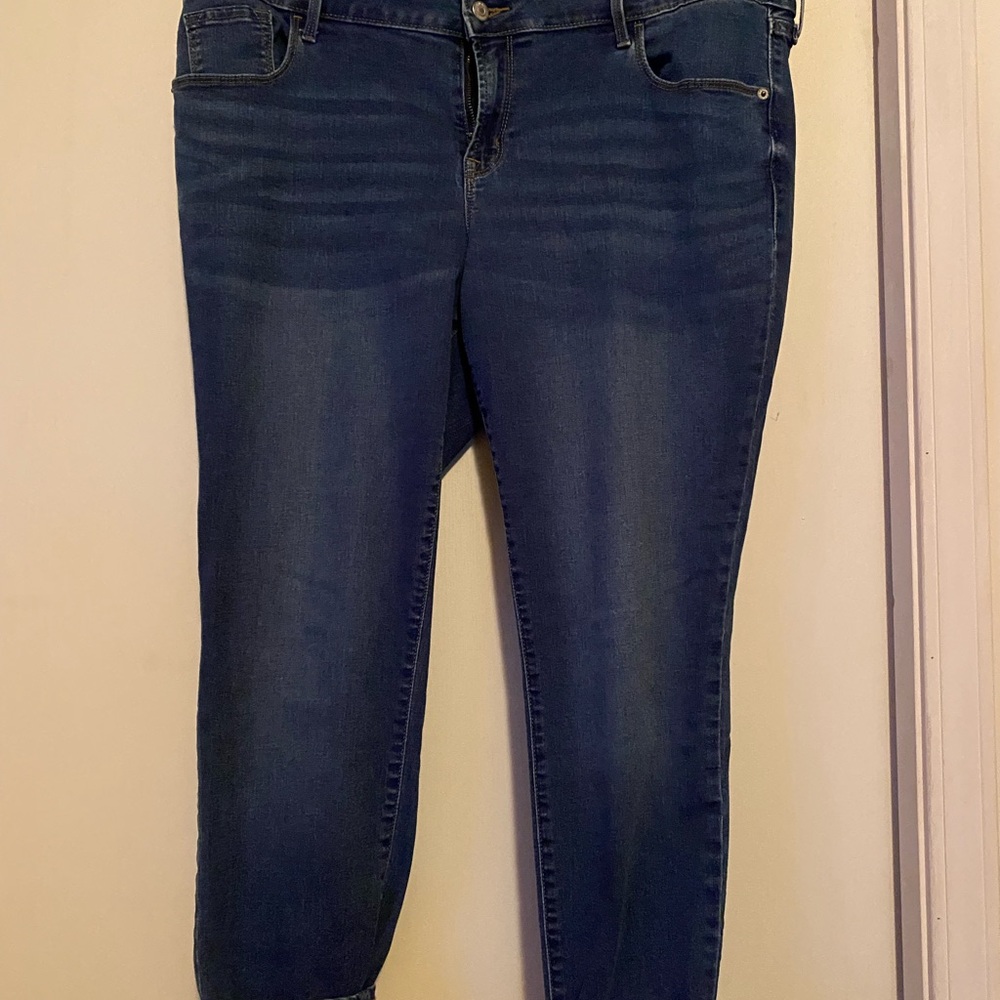 Old Navy Rockstar Super Skinny Jeans, 18.